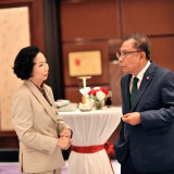 “ศุภชัย” ผู้ช่วย รมว.อว. ร่วมแสดงความยินดี 46 ปี วันชาติสาธา ... Image 1
